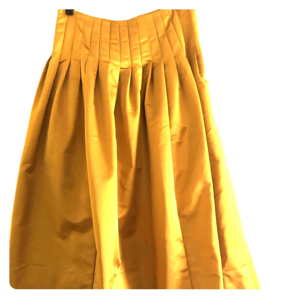 J. Crew silk midi-skirt